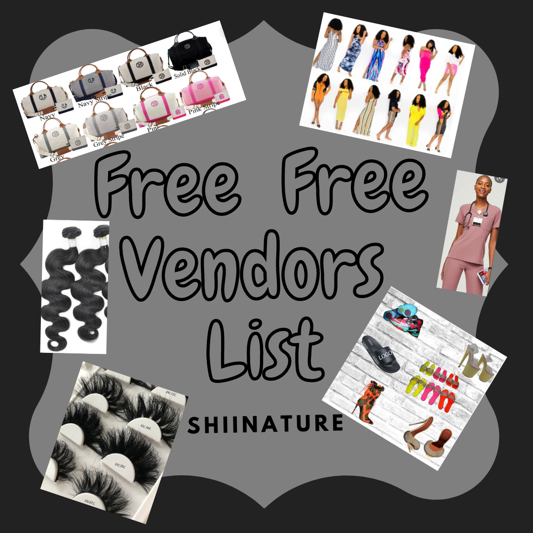 FREE FREE FREE FREE VENDORS LIST