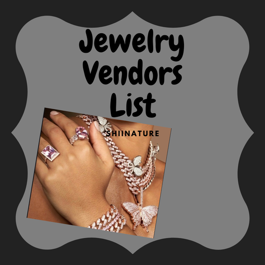 Jewelry Vendors List