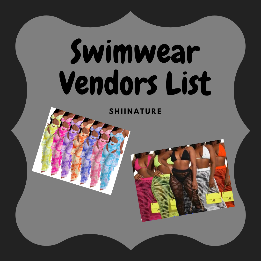 Swimwear Vendors List